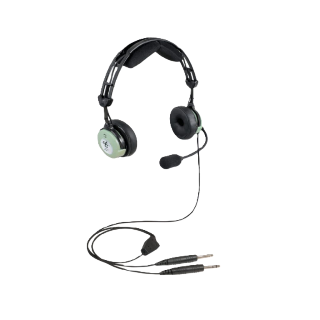 David Clark JET Passive, Dual GA Plugs