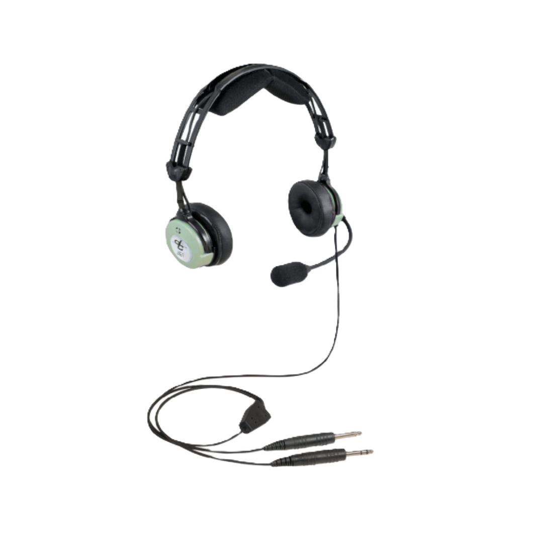 David Clark JET Passive, Dual GA Plugs
